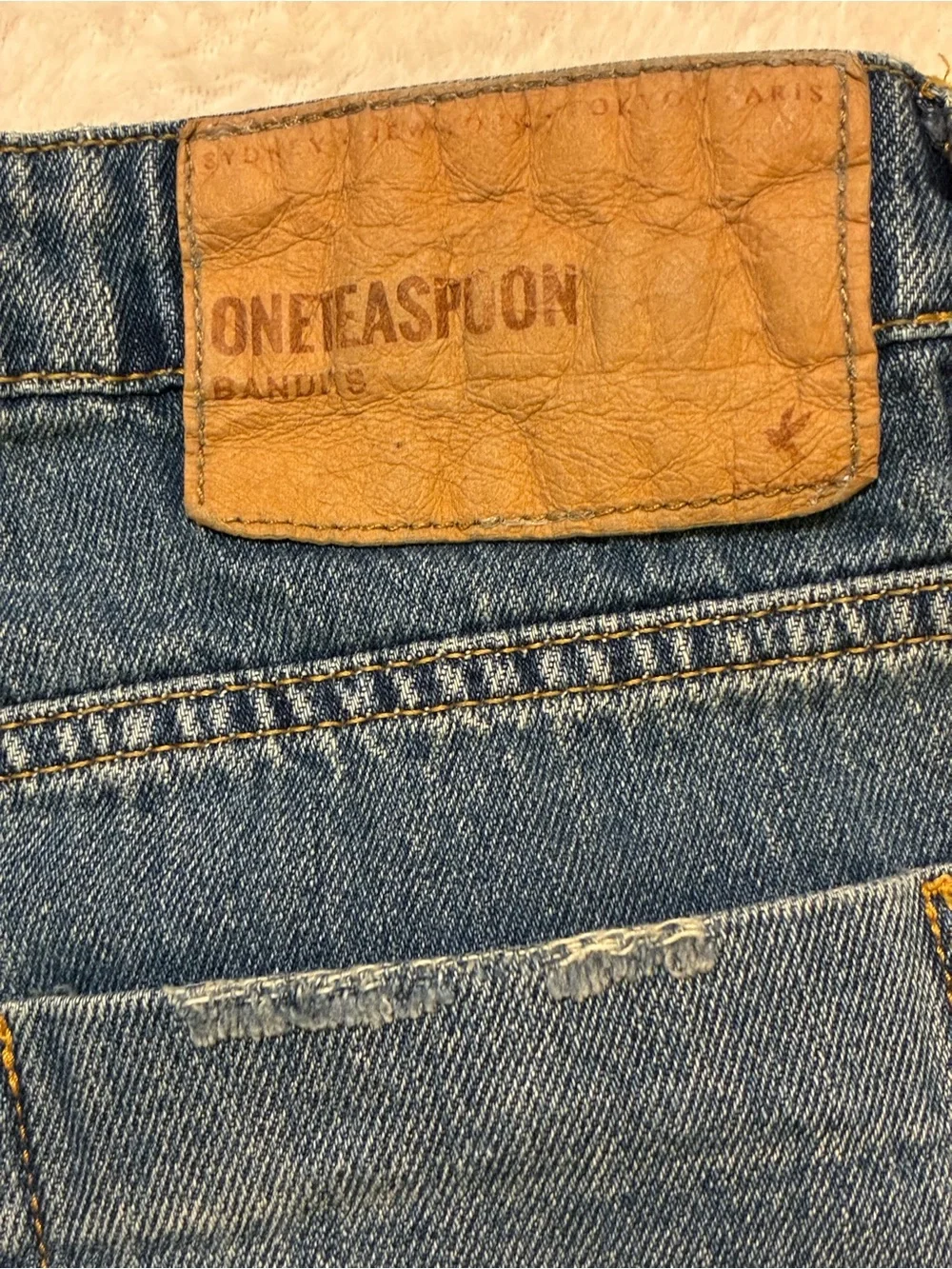 One Teaspoon Denim Shorts